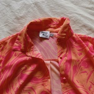 Princess Polly Pink Marble Top